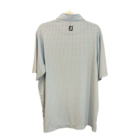 Footjoy Blue Woodland Hills Country Club Embroidered Polo Size Large WA1 - Picture 4 of 5